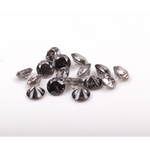 engagement salt and pepper diamond ring and imperfect diamond collection grey color round cut diamond 