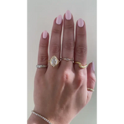 Modern lab created gemstone jewelry enhanced with lab grown diamond brilliance and shine.