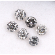 salt and pepper diamond jewelry with unique natural inclusions natural grey color diamond 