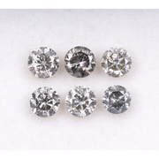 salt and pepper diamond jewelry with unique natural inclusions natural grey color diamond 