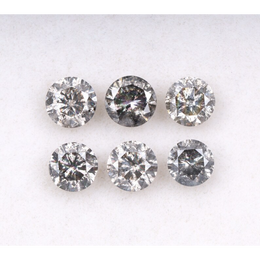 salt and pepper diamond jewelry with unique natural inclusions natural grey color diamond 
