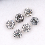 salt and pepper diamond jewelry with unique natural inclusions natural grey color diamond 
