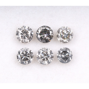 salt and pepper diamond jewelry with unique natural inclusions natural grey color diamond 