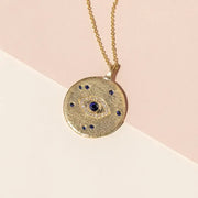 Elegant lab created gemstone necklace with sparkling stones in a timeless luxury design