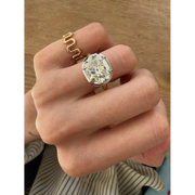 diamond and pink engagement ring, pink diamond engagement ring