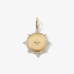 Gold pendant men jewelry with stylish masculine luxury detailing