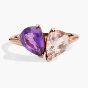 Statement gemstone ring with bold design and sparkling stone for party and special occasions