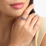 Natural gemstone ring with polished stone and elegant finish, ideal for daily wear and gifting