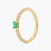 Designer gemstone ring with high quality stone and stylish band for everyday elegance
