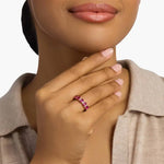 Classic gemstone ring with timeless design and brilliant stone for engagement jewelry