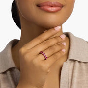 Classic gemstone ring with timeless design and brilliant stone for engagement jewelry