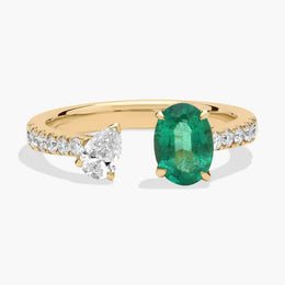 Stunning gemstone ring with radiant shine and finely crafted setting for special occasions