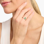 Stunning gemstone ring with radiant shine and finely crafted setting for special occasions