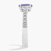 Stylish gemstone ring with high polish finish and vibrant gemstone for modern jewelry collection