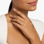 Unique gemstone ring showcasing vivid color stone with a sleek and comfortable band