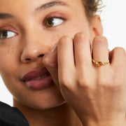 Elegant gemstone ring with sparkling center stone, perfect for engagement and daily wear jewelry