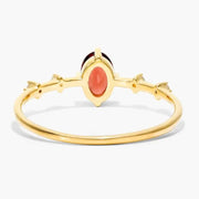 Handcrafted gemstone ring with brilliant shine and elegant detailing for everyday luxury