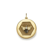 sapphire pendant with minimalist pendant necklace style and antique gold pendant luxury finish.