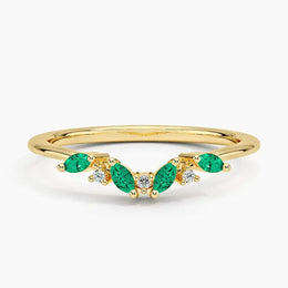 Stunning gemstone ring with lab grown diamond brilliance for a bold and elegant fine jewelry style