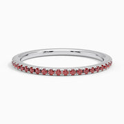 Designer gemstone ring with unique cut stone and artistic band for exclusive style