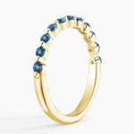 Stylish lab grown diamond ring with colorful gemstone center designed for modern elegance and timeless beauty