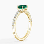 Elegant gemstone ring with oval cut stone and brilliant shine, perfect for weddings and special occasions