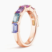 Minimalist gemstone ring with clean design and elegant stone, perfect for simple and modern jewelry style