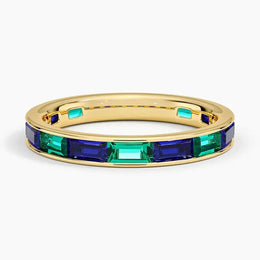 Unique gemstone ring with lab grown diamond accents in a bold and elegant fine jewelry design