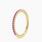 Luxury gemstone ring with lab grown diamond accents in a refined setting, perfect for stylish and ethical jewelry collections