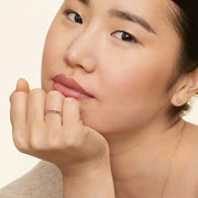 Elegant gemstone ring with luxury finish and sparkling stone for wedding and gifting