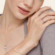 Classic gemstone ring with oval cut center stone and fine polished band for women jewelry