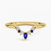 Elegant lab grown diamond ring with gemstone center offering a sophisticated and timeless jewelry look