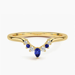 Elegant lab grown diamond ring with gemstone center offering a sophisticated and timeless jewelry look