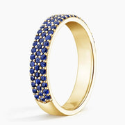 Designer gemstone ring with lab grown diamond brilliance crafted for a luxurious and eye-catching appearance