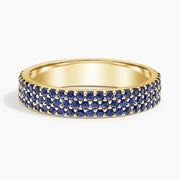 Designer gemstone ring with lab grown diamond brilliance crafted for a luxurious and eye-catching appearance