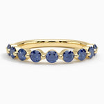 Classic gemstone ring enhanced with lab grown diamond brilliance for a timeless and graceful jewelry statement
