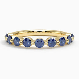 Classic gemstone ring enhanced with lab grown diamond brilliance for a timeless and graceful jewelry statement