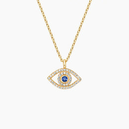 Stunning 0.58 Ct Lab Created Blue Lab Created Gemstone Pendant with White Accent Stones