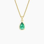Beautiful lab created gemstone necklace with colorful sparkle and luxury jewelry design