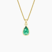 Beautiful lab created gemstone necklace with colorful sparkle and luxury jewelry design