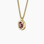 Premium lab created gemstone necklace with brilliant sparkle and fine jewelry finish