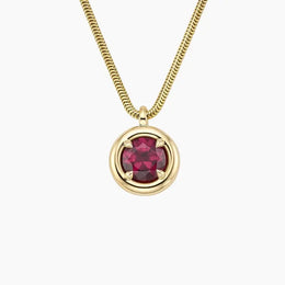 Premium lab created gemstone necklace with brilliant sparkle and fine jewelry finish