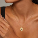 Elegant lab created gemstone necklace with premium finish and timeless style for women