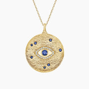 Elegant lab created gemstone necklace with sparkling stones in a timeless luxury design
