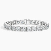 9.24 Ct Diamond bracelet for women with round diamonds
