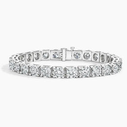 9.24 Ct Diamond bracelet for women with round diamonds