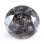 3 carat solitaire round diamond ring with salt and pepper diamond loose, round cut diamond rings, loose pear diamonds, black faceted diamond
