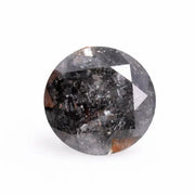 3 carat solitaire round diamond ring with salt and pepper diamond loose, round cut diamond rings, loose pear diamonds, black faceted diamond