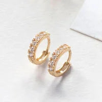 Round Cut Elegant Personalized Earrings