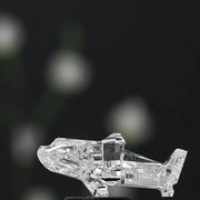 1.68 Ct Aeroplane Cut Lab Grown Diamond D-E-F Color VS-VVS Fancy Shape Stone for Gilt Lab Grown Diamonds